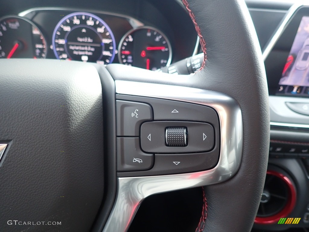 2020 Chevrolet Blazer RS AWD Jet Black Steering Wheel Photo #137467230