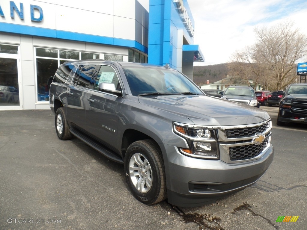 2020 Suburban LS 4WD - Satin Steel Metallic / Jet Black photo #4