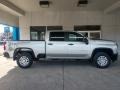 Silver Ice Metallic - Silverado 2500HD Work Truck Crew Cab 4x4 Photo No. 3
