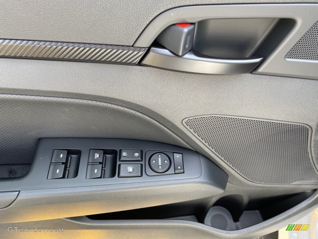 2020 Elantra Sport - Ceramic White / Black photo #10
