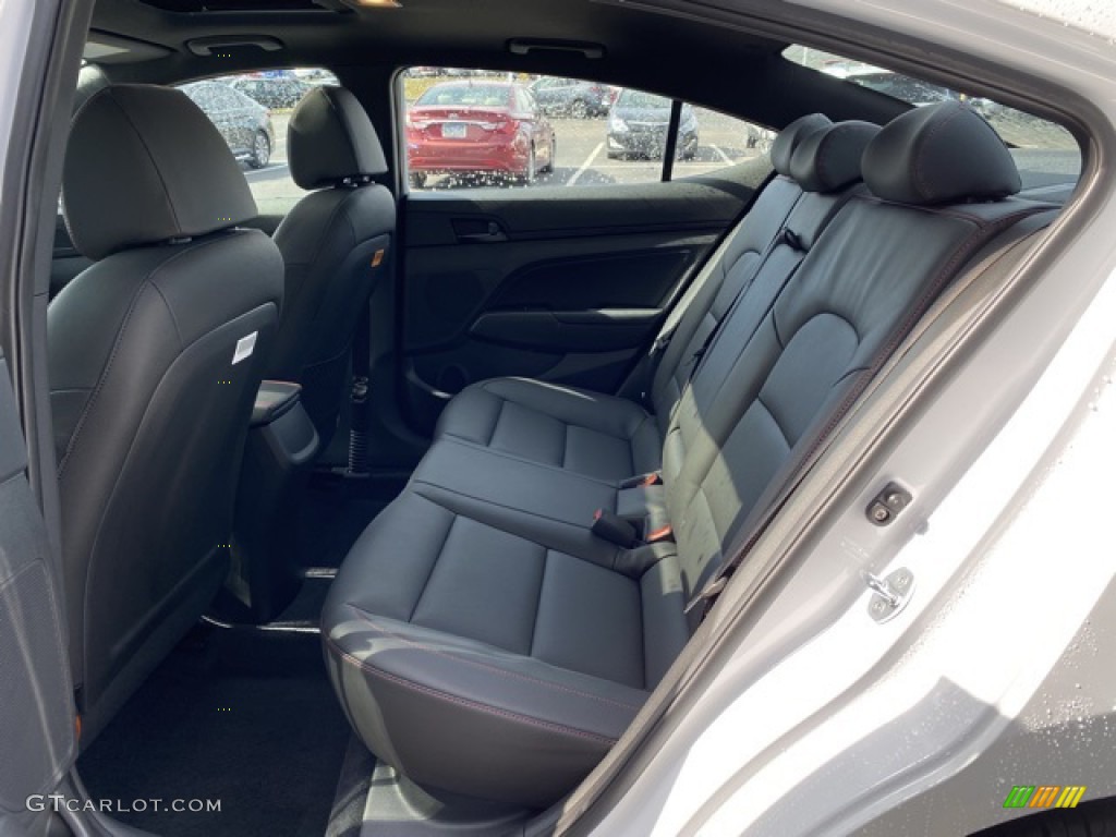 2020 Elantra Sport - Ceramic White / Black photo #16