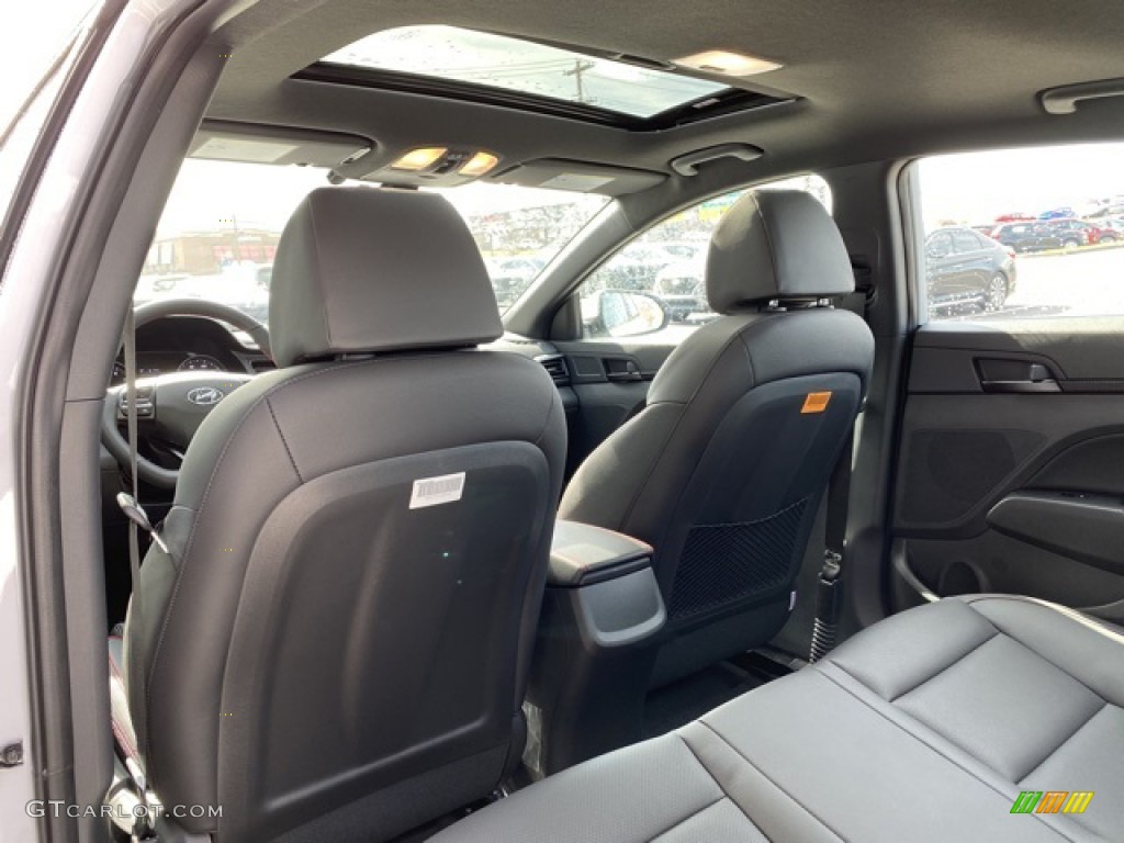 2020 Elantra Sport - Ceramic White / Black photo #17