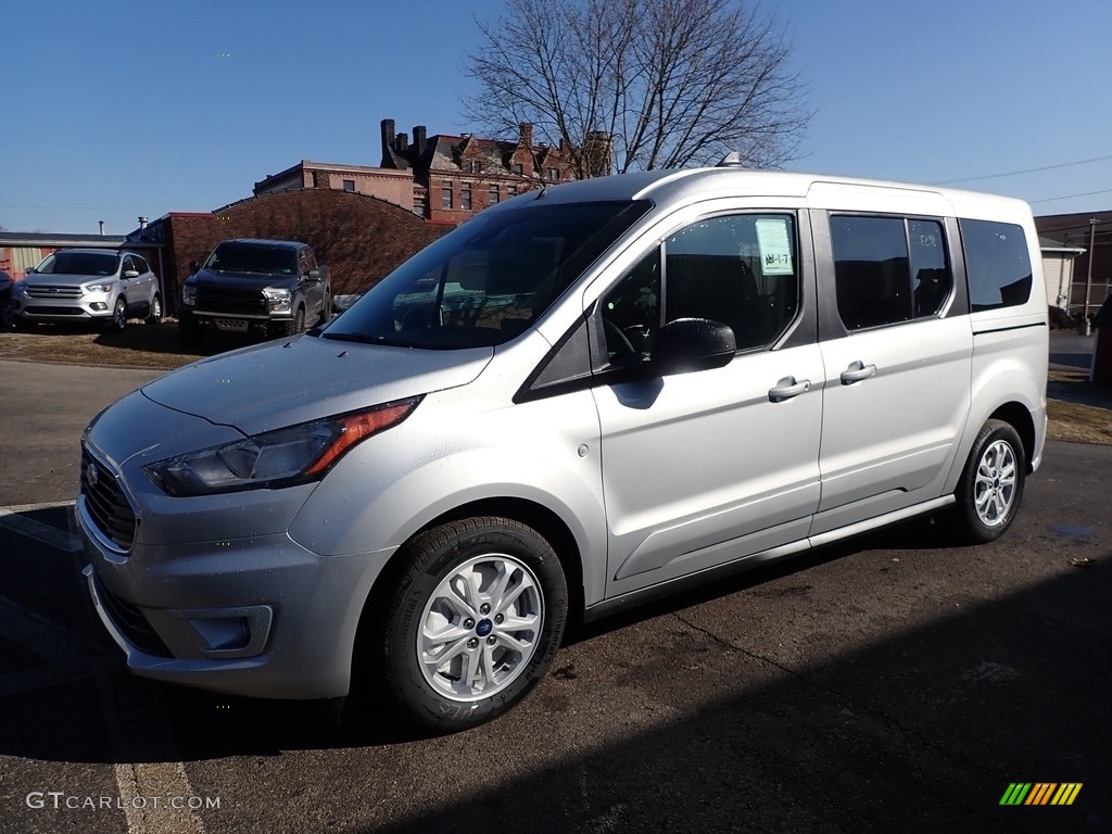 Ingot Silver Metallic 2020 Ford Transit Connect XLT Passenger Wagon Exterior Photo #137474682