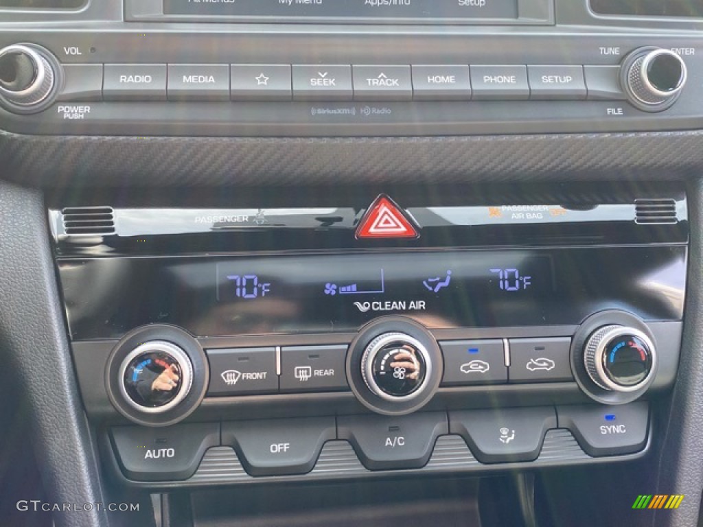 2020 Elantra Sport - Ceramic White / Black photo #27