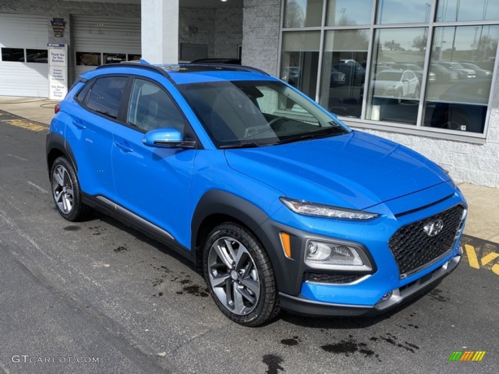 Surf Blue Hyundai Kona