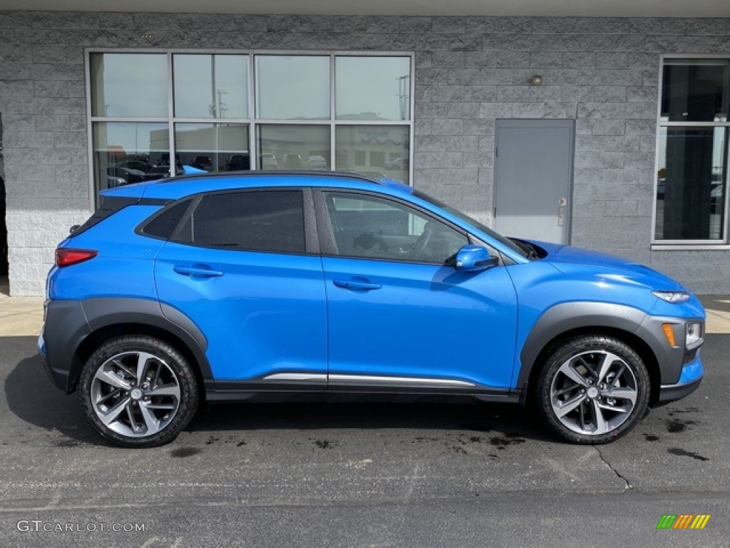 Surf Blue 2020 Hyundai Kona Ultimate AWD Exterior Photo #137475597