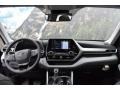 Graphite 2020 Toyota Highlander XLE AWD Dashboard