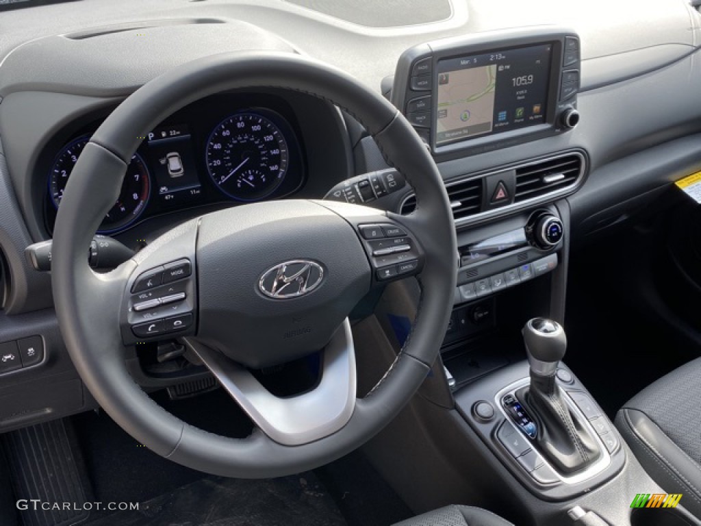 2020 Kona Ultimate AWD - Surf Blue / Black photo #12