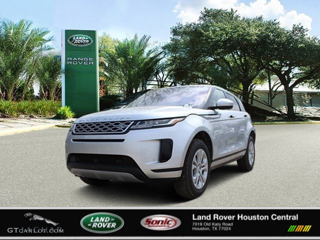 2020 Range Rover Evoque S - Indus Silver Metallic / Ebony photo #1