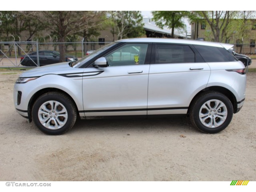 2020 Range Rover Evoque S - Indus Silver Metallic / Ebony photo #6