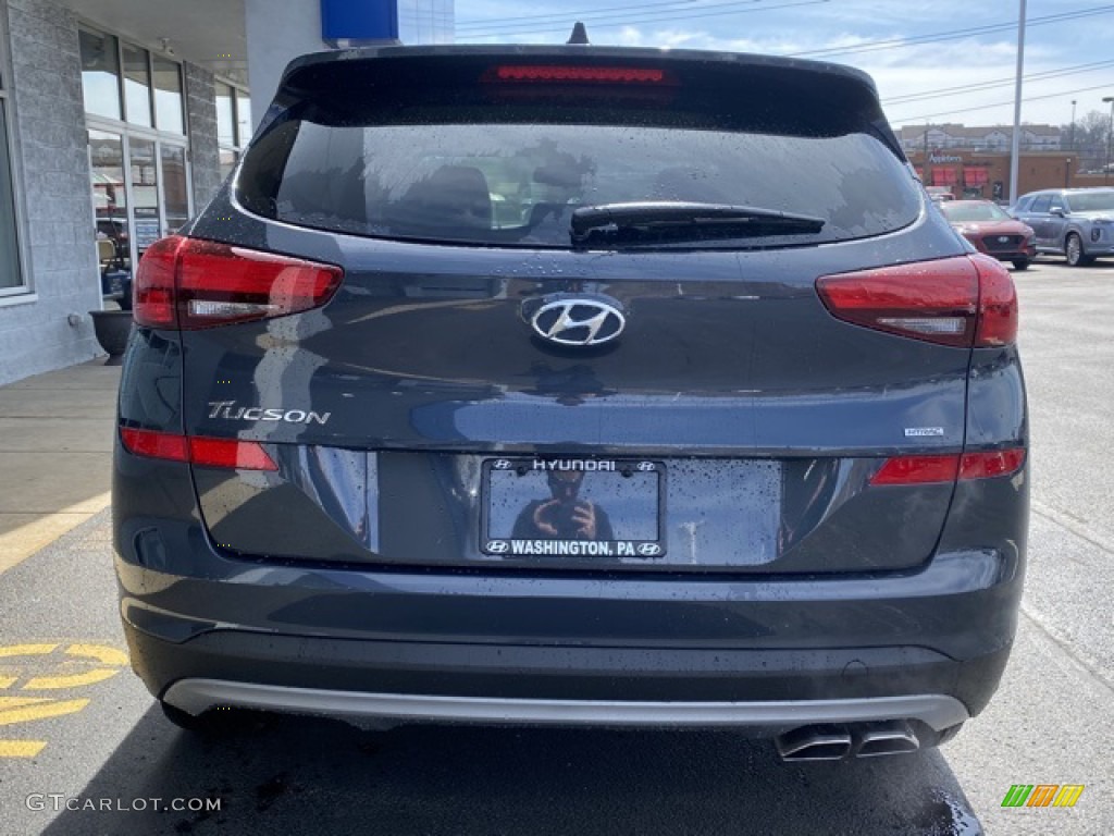 2020 Tucson SEL AWD - Dusk Blue / Beige photo #4