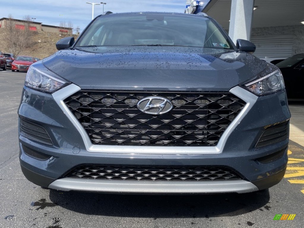 2020 Tucson SEL AWD - Dusk Blue / Beige photo #7