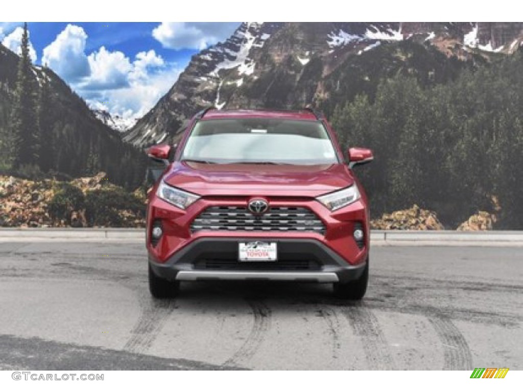 2020 RAV4 Limited AWD - Ruby Flare Pearl / Nutmeg photo #2