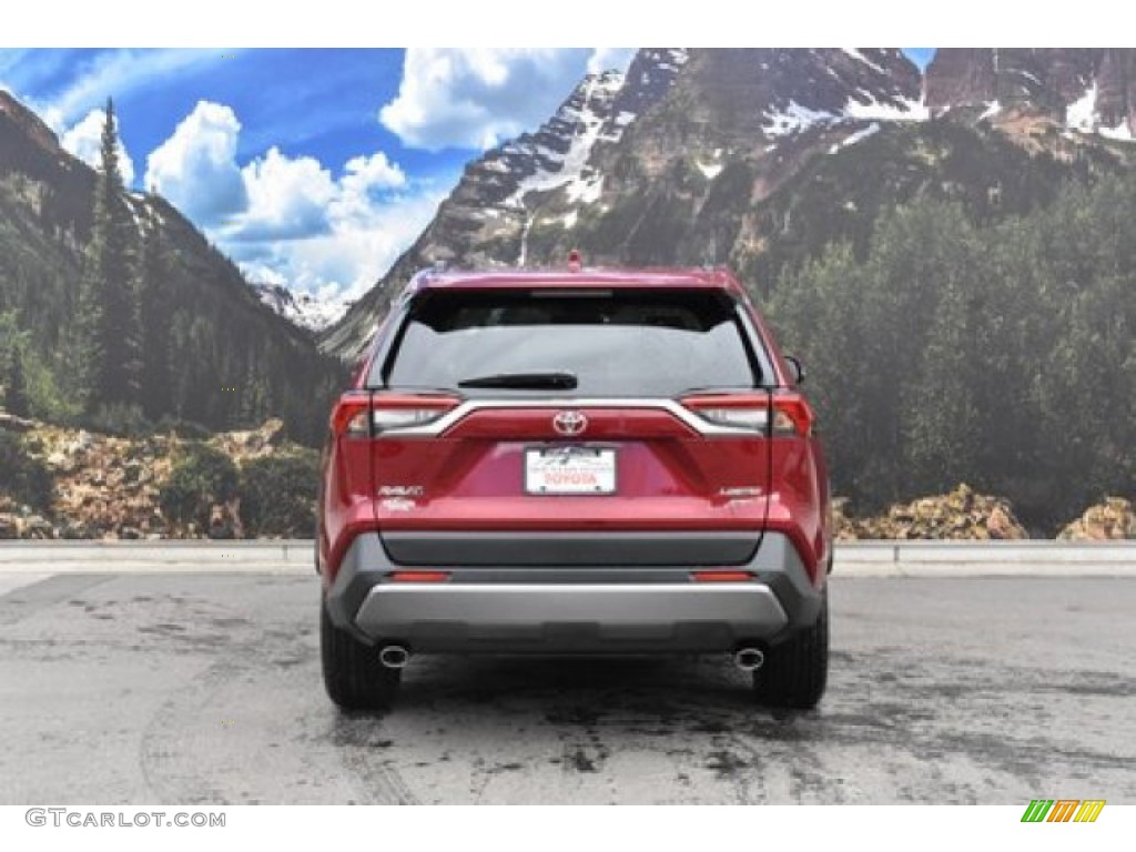 2020 RAV4 Limited AWD - Ruby Flare Pearl / Nutmeg photo #4