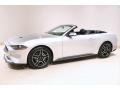 2019 Ingot Silver Ford Mustang EcoBoost Premium Convertible  photo #4