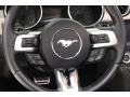 Ebony 2019 Ford Mustang EcoBoost Premium Convertible Steering Wheel