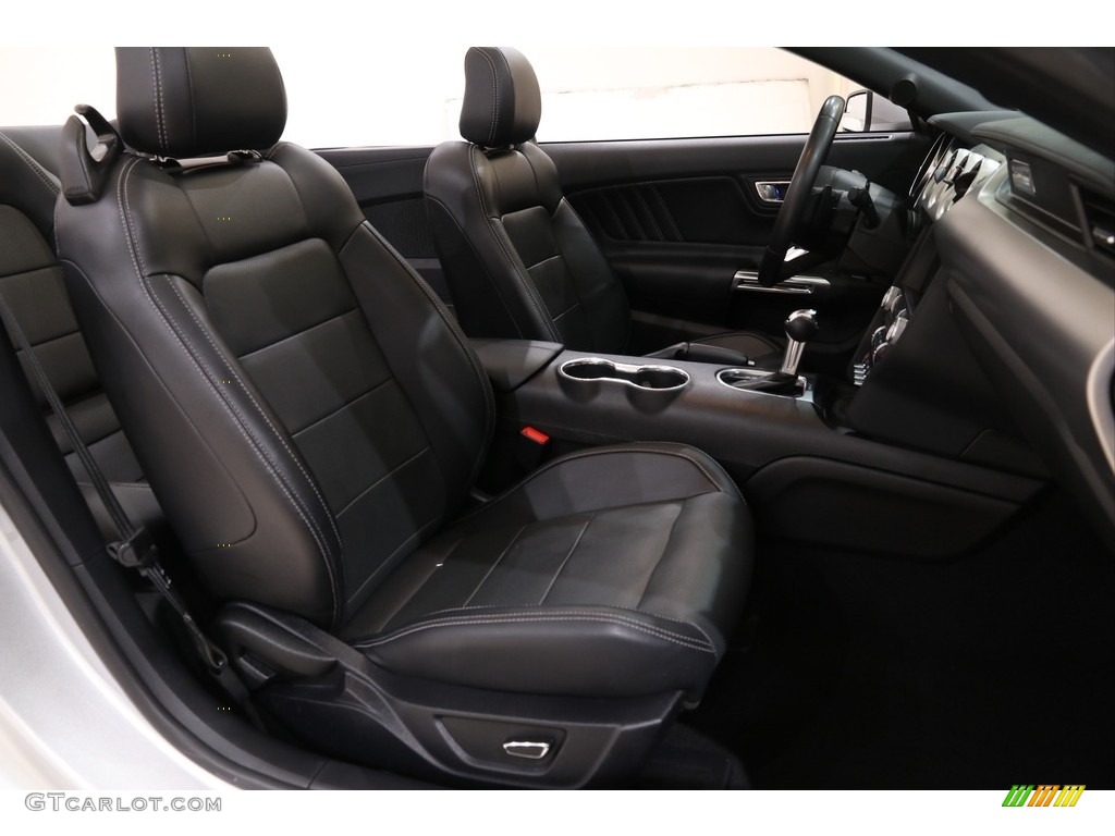 2019 Ford Mustang EcoBoost Premium Convertible Front Seat Photo #137478303