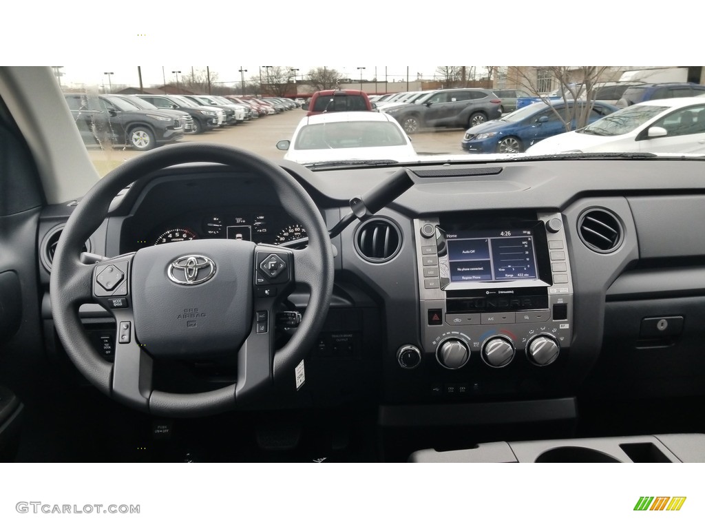 2020 Tundra SR Double Cab 4x4 - Super White / Graphite photo #3