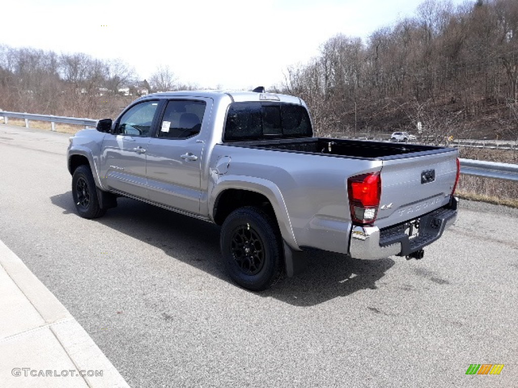 2020 Tacoma SR5 Double Cab 4x4 - Silver Sky Metallic / Cement photo #2