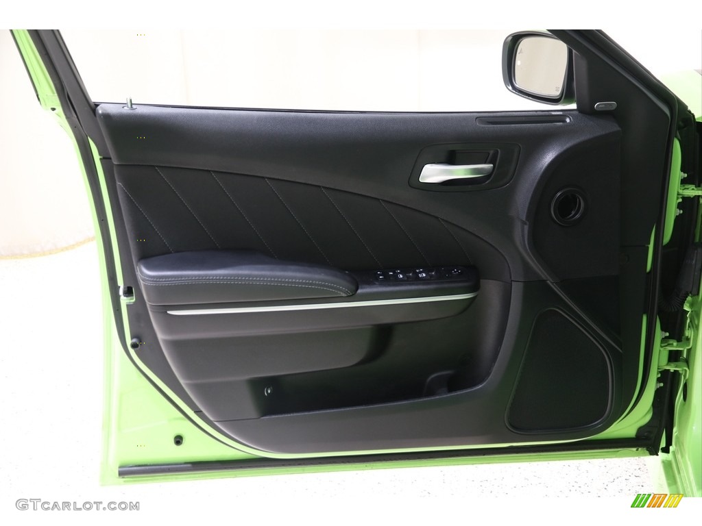 2019 Dodge Charger R/T Scat Pack Black Door Panel Photo #137481423