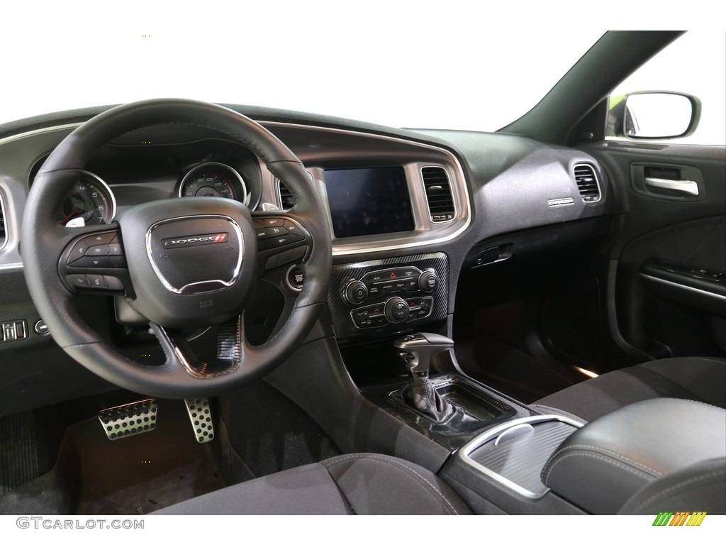 2019 Dodge Charger R/T Scat Pack Black Dashboard Photo #137481468