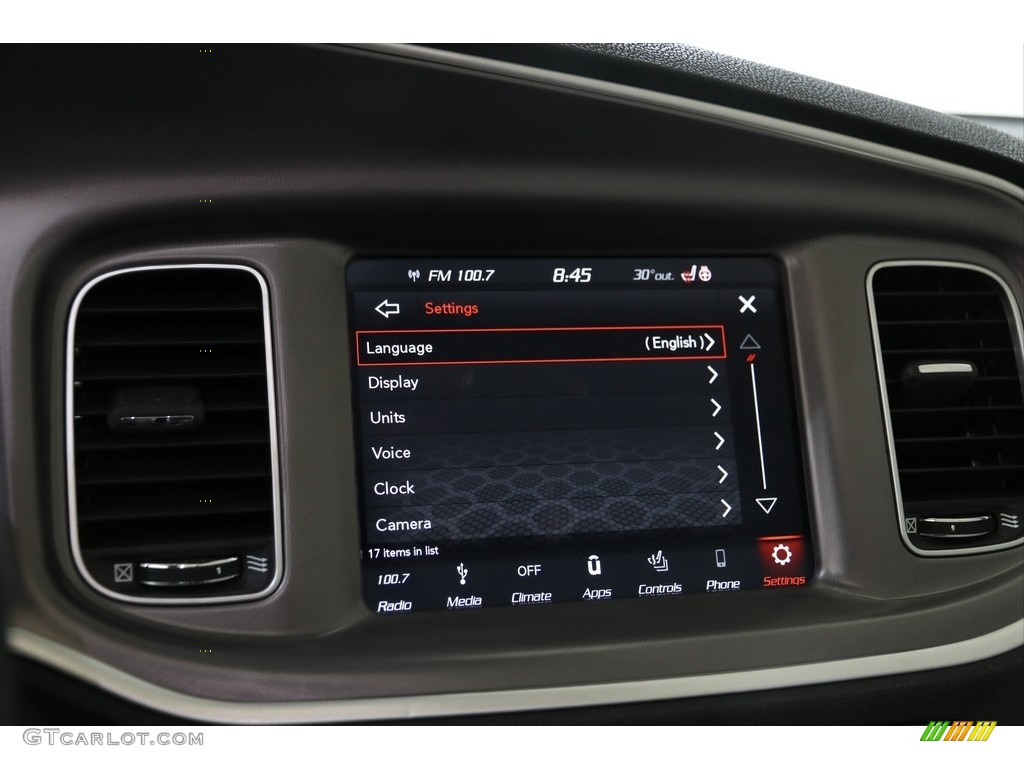 2019 Dodge Charger R/T Scat Pack Controls Photo #137481696