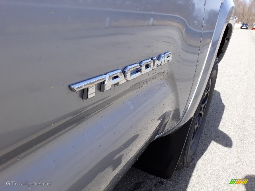 2020 Tacoma SR5 Double Cab 4x4 - Silver Sky Metallic / Cement photo #51