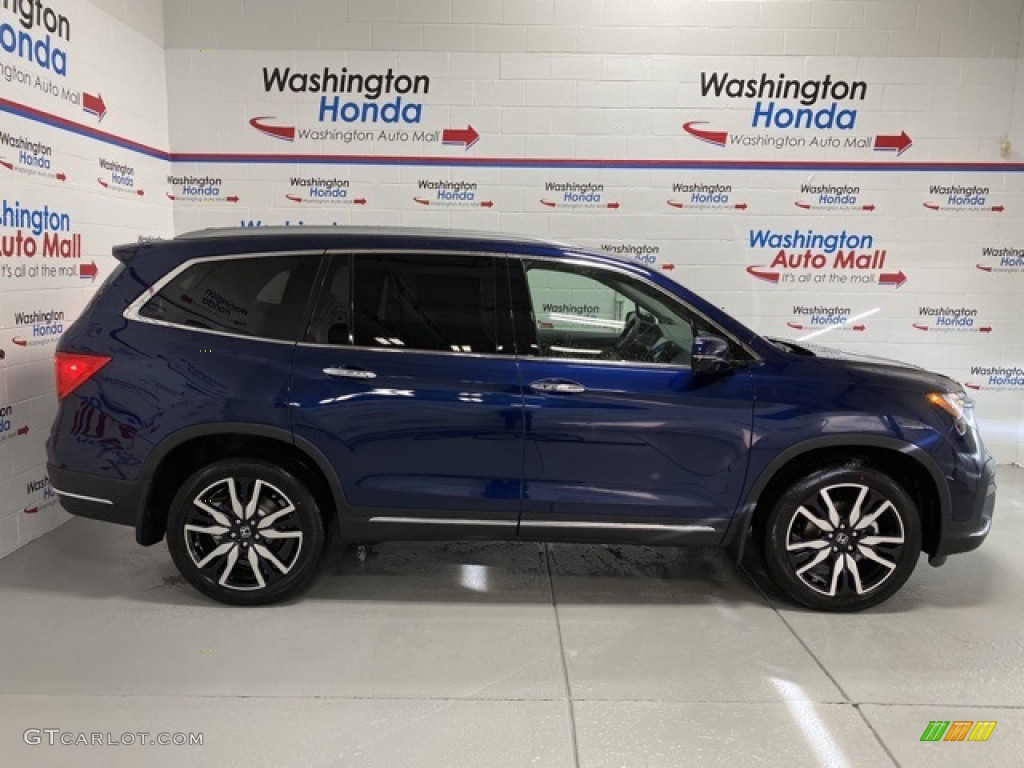 2020 Pilot Touring AWD - Obsidian Blue Pearl / Gray photo #1