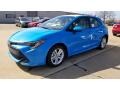 2020 Blue Flame Toyota Corolla Hatchback SE  photo #1