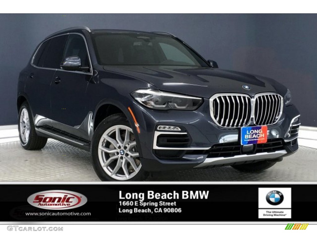 2020 X5 sDrive40i - Arctic Grey Metallic / Black photo #1