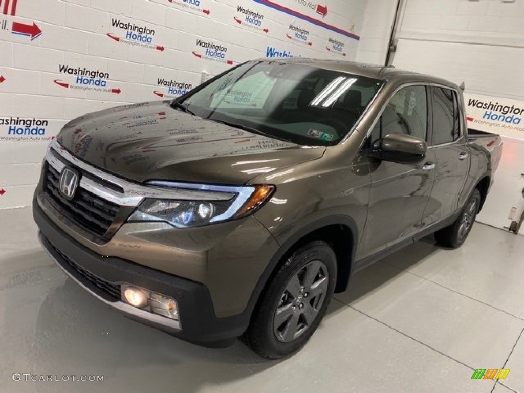 2020 Ridgeline RTL-E AWD - Pacific Pewter Metallic / Black photo #4