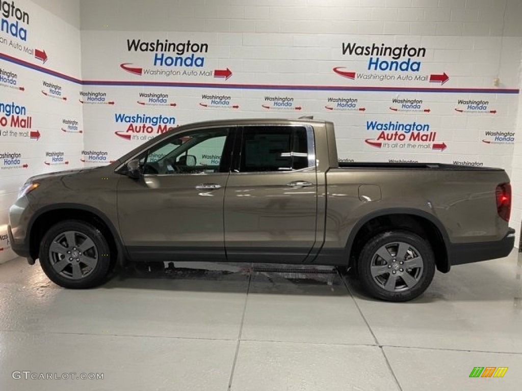 2020 Ridgeline RTL-E AWD - Pacific Pewter Metallic / Black photo #5