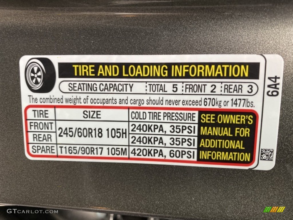 2020 Ridgeline RTL-E AWD - Pacific Pewter Metallic / Black photo #8