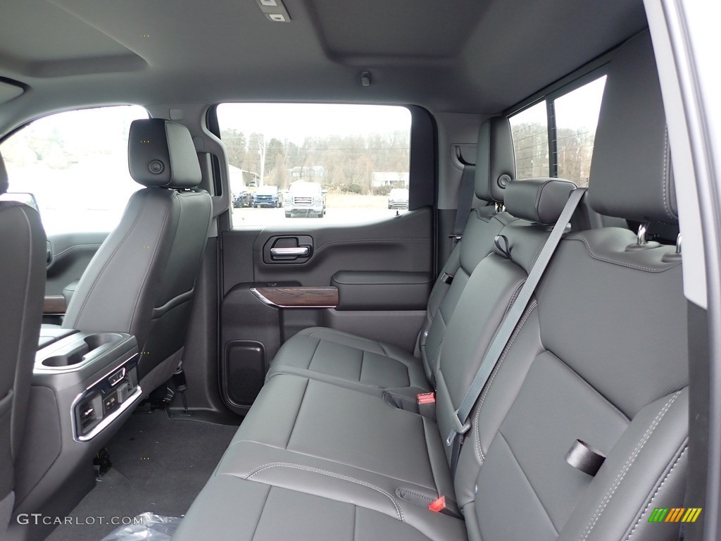 Jet Black Interior 2020 GMC Sierra 1500 SLT Crew Cab 4WD Photo #137491280