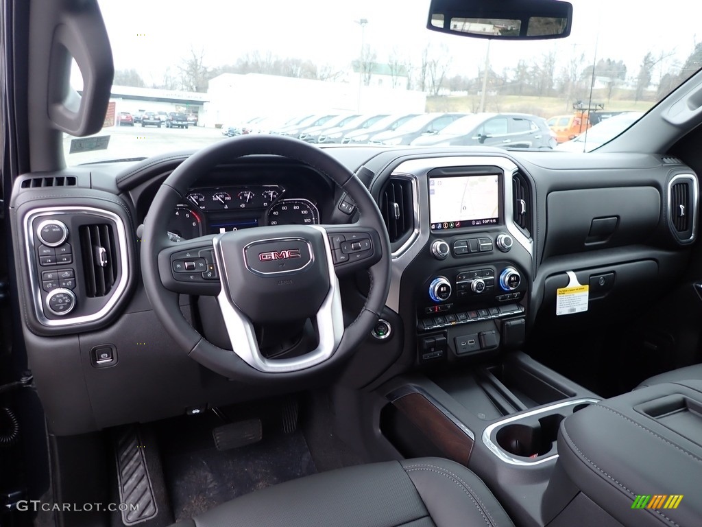 2020 Sierra 1500 SLT Crew Cab 4WD - Dark Sky Metallic / Jet Black photo #14