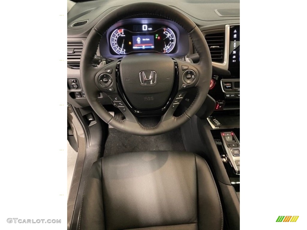 2020 Ridgeline RTL-E AWD - Pacific Pewter Metallic / Black photo #13