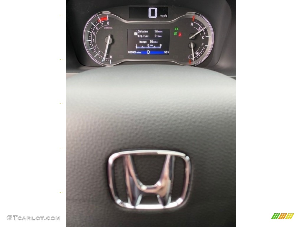 2020 Ridgeline RTL-E AWD - Pacific Pewter Metallic / Black photo #26