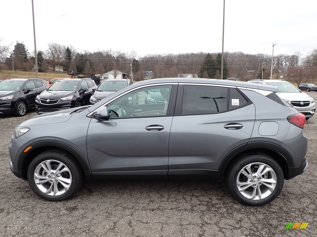 Satin Steel Metallic 2020 Buick Encore GX Preferred AWD Exterior Photo #137492260