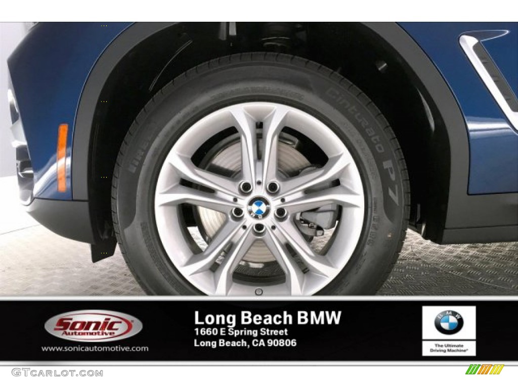 2020 X3 sDrive30i - Phytonic Blue Metallic / Black photo #9