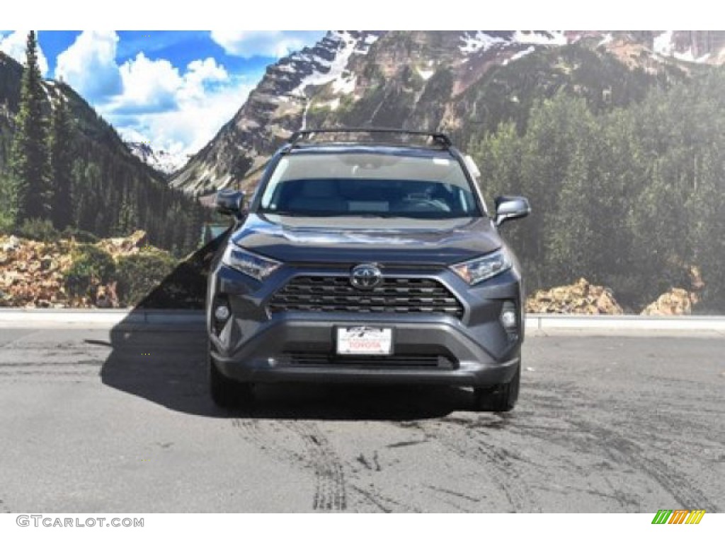 2020 RAV4 XLE Premium AWD - Magnetic Gray Metallic / Light Gray photo #2
