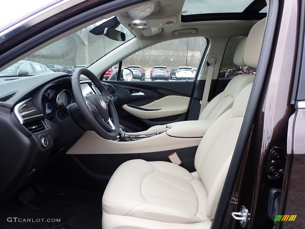 Light Neutral Interior 2020 Buick Envision Essence AWD Photo #137492917