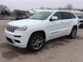 2020 Bright White Jeep Grand Cherokee Summit 4x4  photo #5