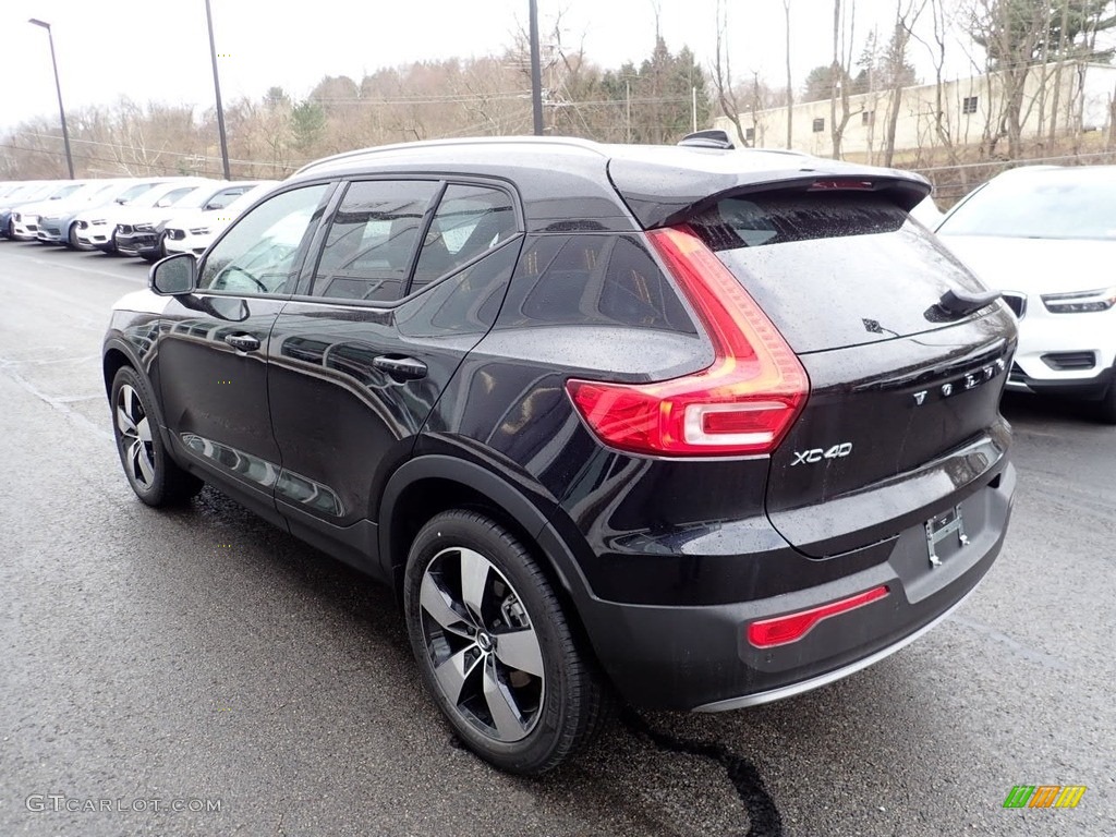 2020 XC40 T5 Momentum AWD - Onyx Black Metallic / Oxide Red/Charcoal photo #4