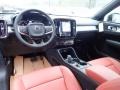 Oxide Red/Charcoal 2020 Volvo XC40 T5 Momentum AWD Interior Color