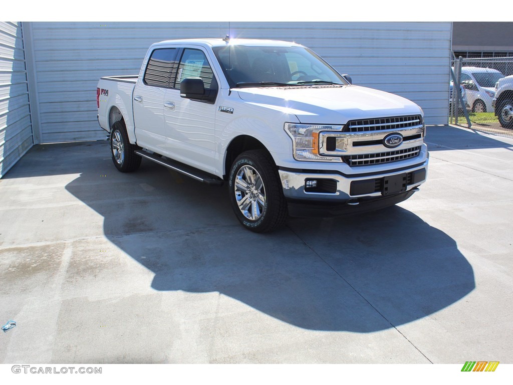 2020 F150 XLT SuperCrew 4x4 - Oxford White / Medium Earth Gray photo #2