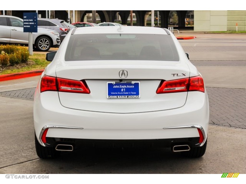 2020 TLX V6 Technology Sedan - Platinum White Pearl / Ebony photo #7