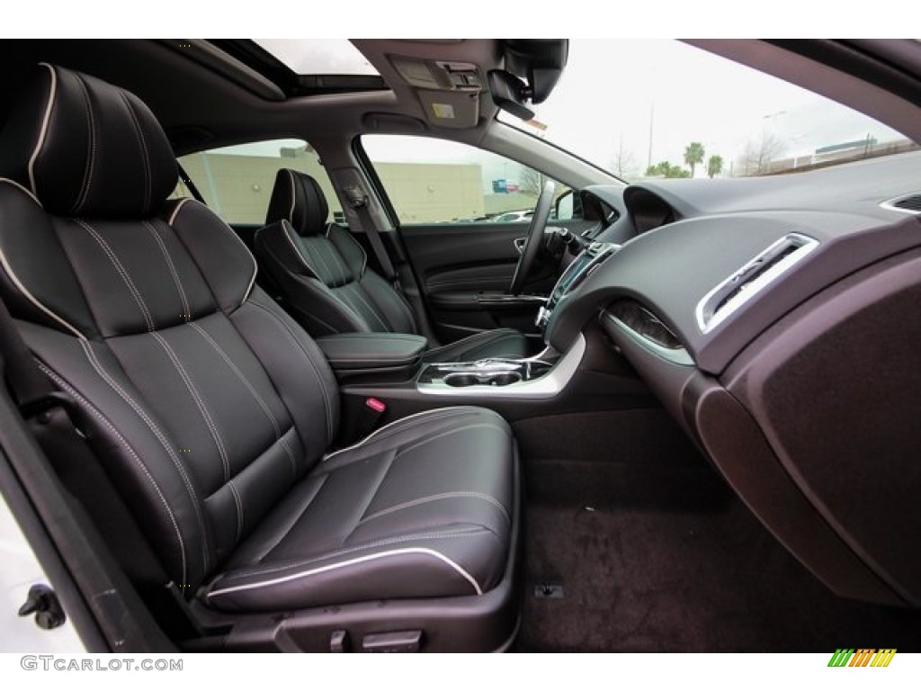 2020 TLX V6 Technology Sedan - Platinum White Pearl / Ebony photo #23