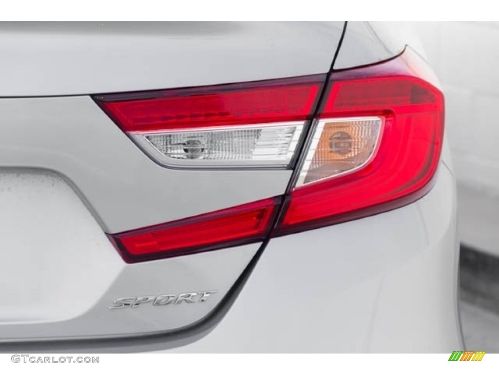 2020 Accord Sport Sedan - Lunar Silver Metallic / Black photo #8