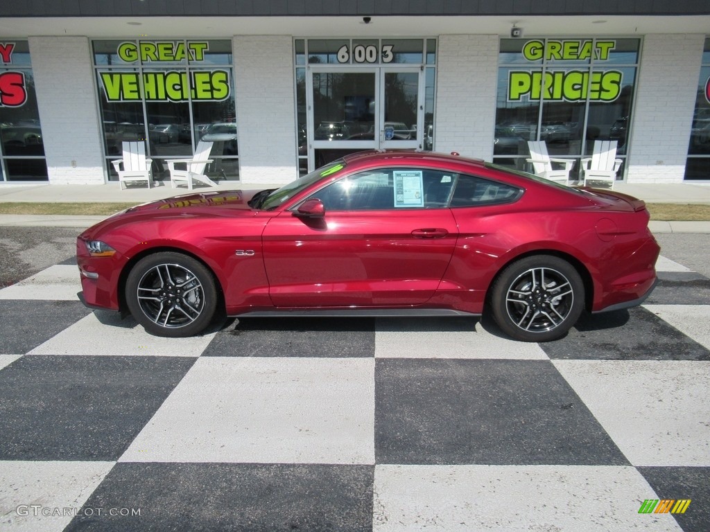 2019 Mustang GT Fastback - Ruby Red / Ceramic photo #1