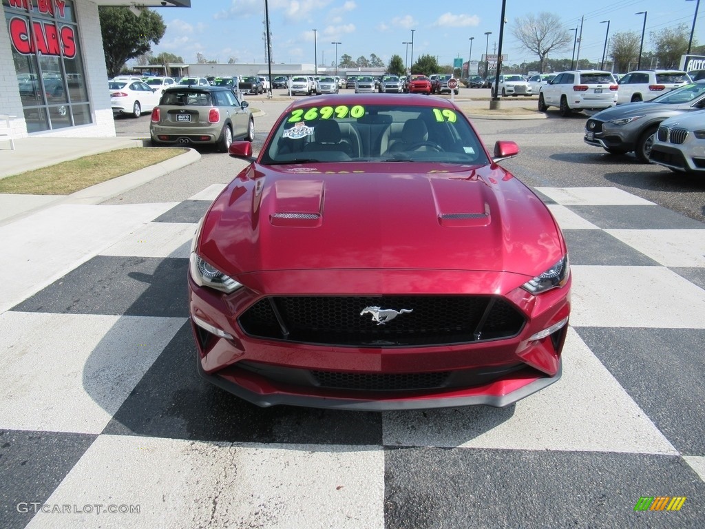 2019 Mustang GT Fastback - Ruby Red / Ceramic photo #2